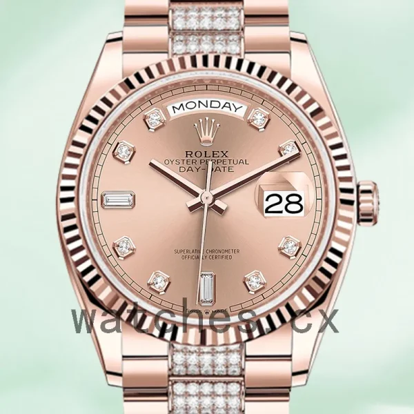 Rolex Day-Date m128235-0019 36mm Men's Rose Gold-tone