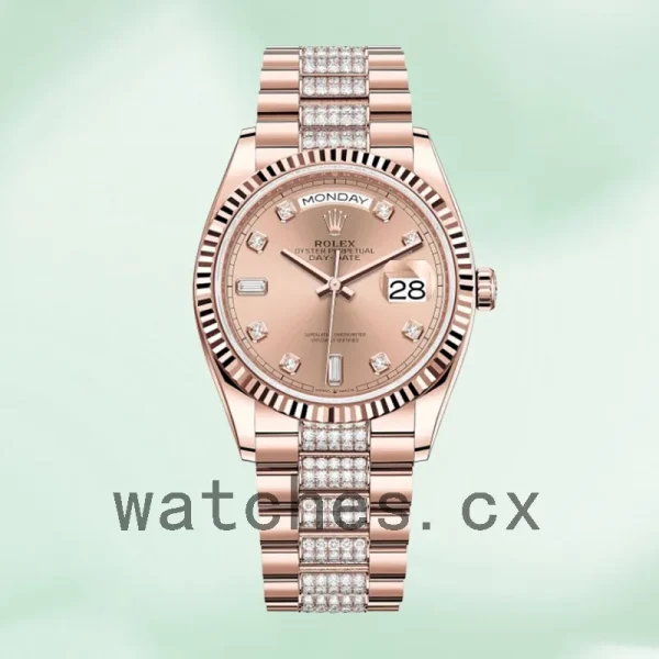 Rolex Day-Date m128235-0019 36mm Men's Rose Gold-tone - Image 2