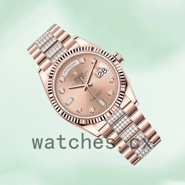 Rolex Day-Date m128235-0019 36mm Men's Rose Gold-tone - Image 3