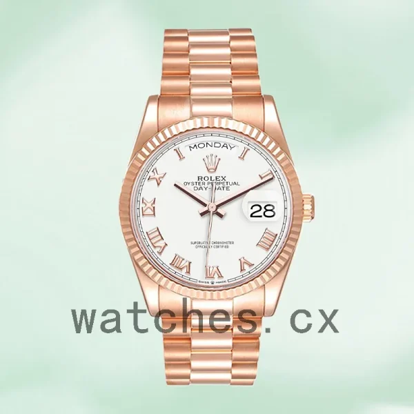 Rolex Day-Date 36mm m128235-0052 Men's Rose Gold-tone - Image 2