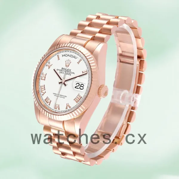 Rolex Day-Date 36mm m128235-0052 Men's Rose Gold-tone - Image 3