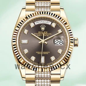 Rolex Day-Date 36mm m128238-0024 Men's Gold-tone President Bracelet