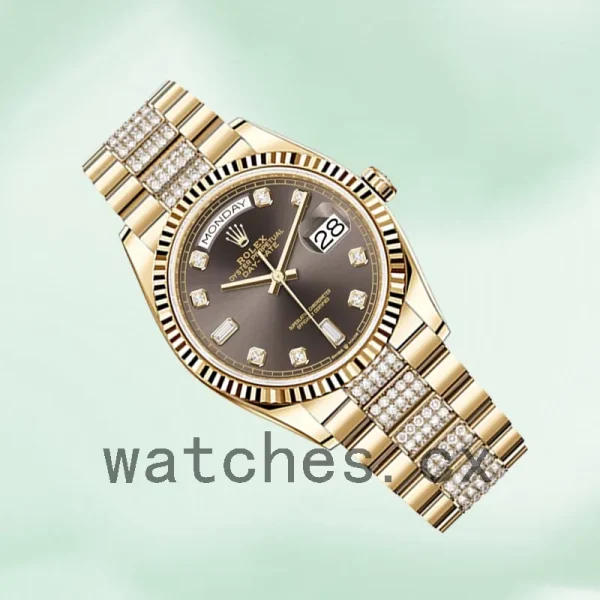 Rolex Day-Date 36mm m128238-0024 Men's Gold-tone President Bracelet - Image 3