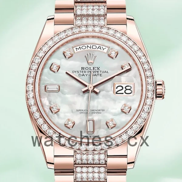 Rolex Day-Date 36mm m128345rbr-0030 Men's Automatic