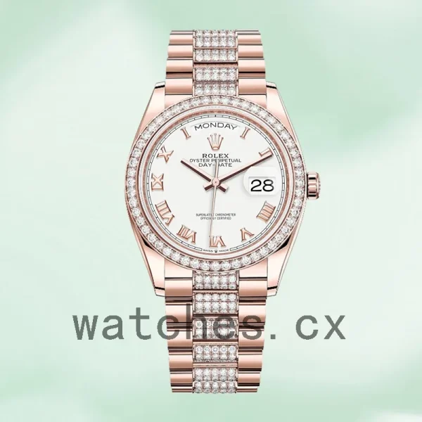 Rolex Day-Date m128345rbr-0055 36mm Men's Rose Gold-tone - Image 2