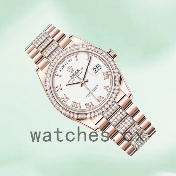 Rolex Day-Date m128345rbr-0055 36mm Men's Rose Gold-tone - Image 3