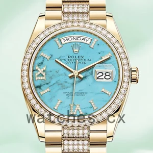 Rolex Day-Date 36mm Men's m128348rbr-0038 Automatic President Bracelet