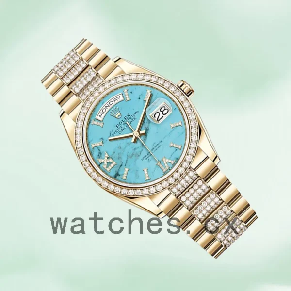 Rolex Day-Date 36mm Men's m128348rbr-0038 Automatic President Bracelet - Image 3