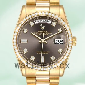 Rolex Day-Date Men's 36mm m128348rbr-0005 President Bracelet