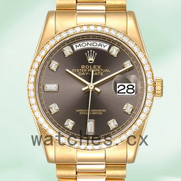 Rolex Day-Date Men's 36mm m128348rbr-0005 President Bracelet
