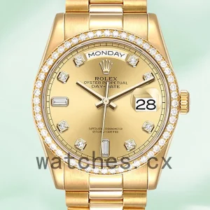 Rolex Day-Date Men's m128348rbr-0008 36mm Automatic President Bracelet