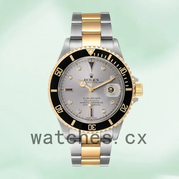Rolex Submariner 16613 40mm Men's Silver-tone Oyster Bracelet - Image 2