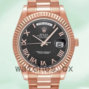 Rolex Day-Date Men's 41mm 218235 Rose Gold-tone