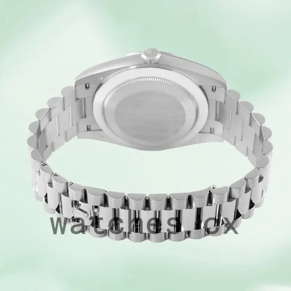 Rolex Day-Date 218239 41mm Men's White Dial President Bracelet - Image 4