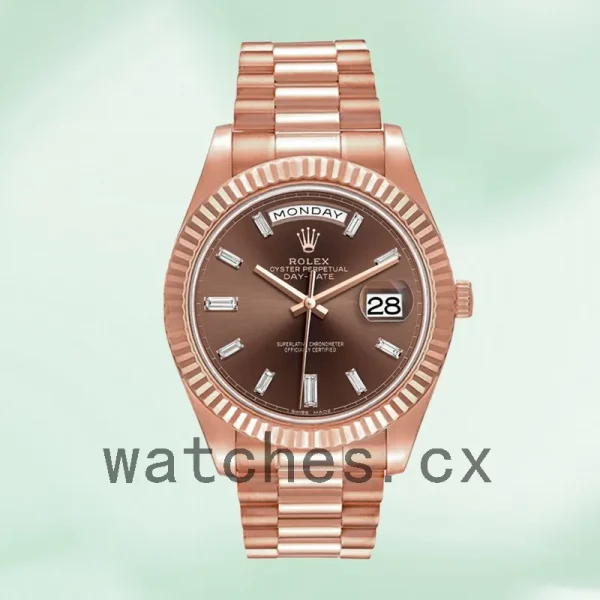 Rolex Day-Date Men's m228235-0003 40mm Rose Gold-tone - Image 2