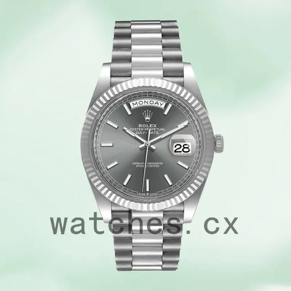 Rolex Day-Date Men's 40mm m228236-0013 Automatic President Bracelet - Image 2