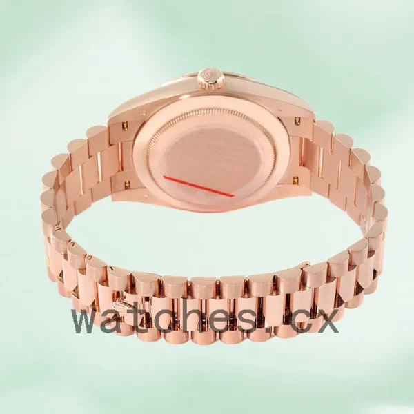 Rolex Day-Date m228345rbr-0011 Men's 40mm Green Dial Rose Gold-tone - Image 4