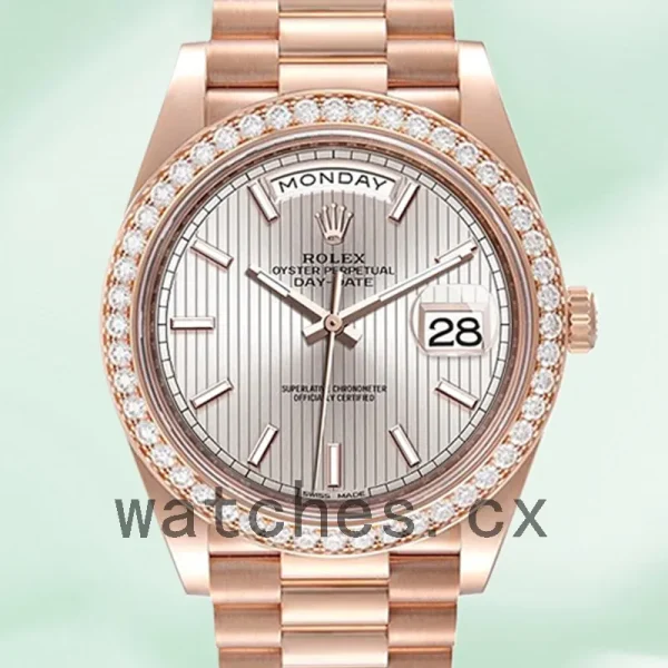 Rolex Day-Date m228345rbr-0010 Men's 40mm President Bracelet