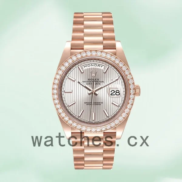 Rolex Day-Date m228345rbr-0010 Men's 40mm President Bracelet - Image 2