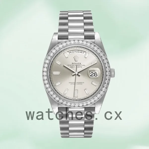 Rolex Day-Date Men's m228349rbr-0001 40mm President Bracelet - Image 2