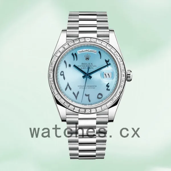 Rolex Day-Date 228396 Men's 40mm Automatic Silver-tone - Image 2