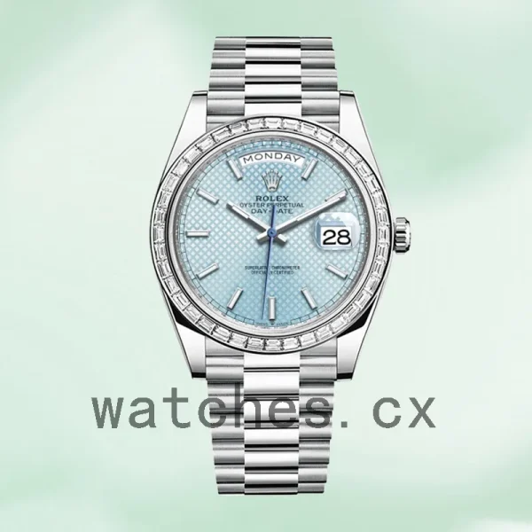 Rolex Day-Date 228396 Men's 40mm Silver-tone Automatic - Image 2