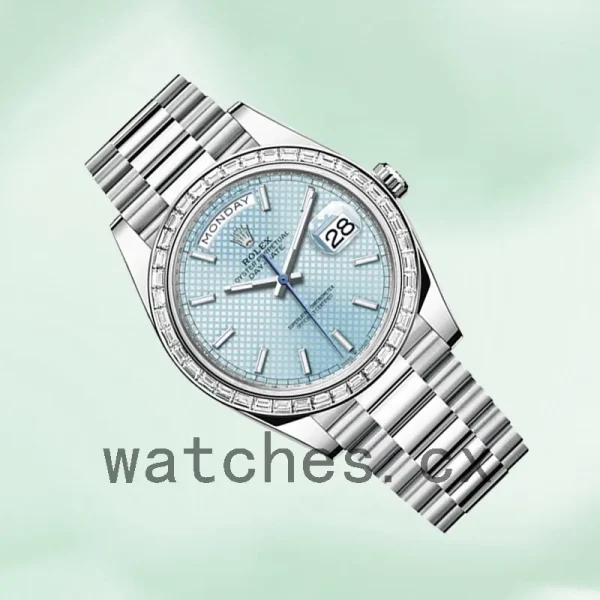 Rolex Day-Date 228396 Men's 40mm Silver-tone Automatic - Image 3