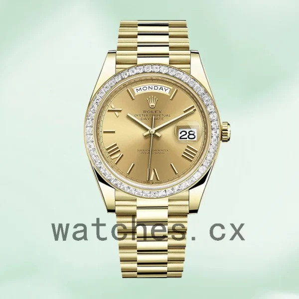 Rolex Day-Date 40mm m228398tbr-0003 Men's Champagne Dial - Image 2
