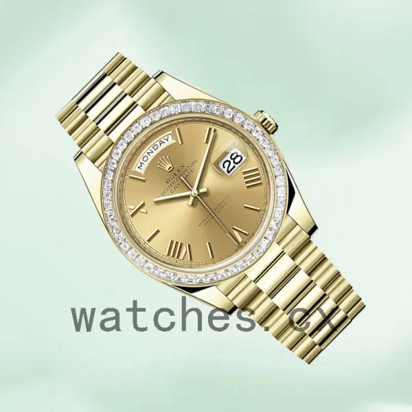 Rolex Day-Date 40mm m228398tbr-0003 Men's Champagne Dial - Image 3