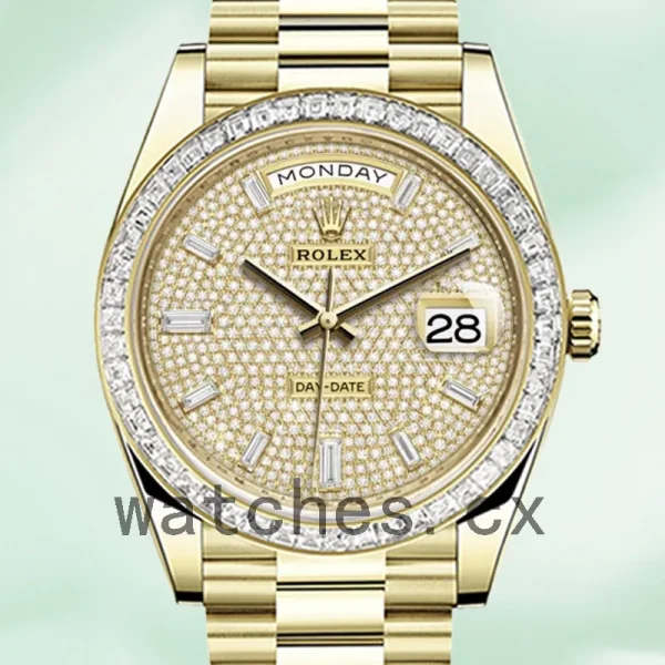 Rolex Day-Date 40mm Men's m228398tbr-0036 President Bracelet Gold-tone