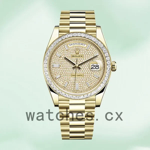 Rolex Day-Date 40mm Men's m228398tbr-0036 President Bracelet Gold-tone - Image 2