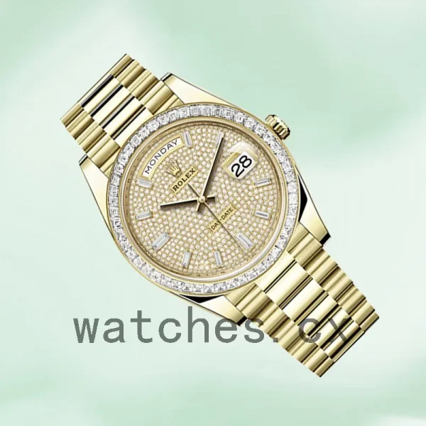 Rolex Day-Date 40mm Men's m228398tbr-0036 President Bracelet Gold-tone - Image 3