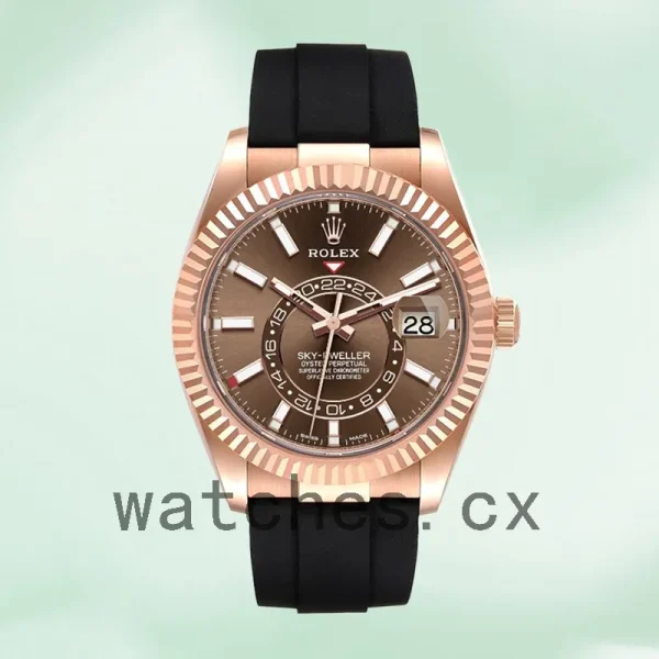 Rolex Sky-Dweller Men's 42mm m326235-0005 Rose Gold-tone Automatic - Image 2