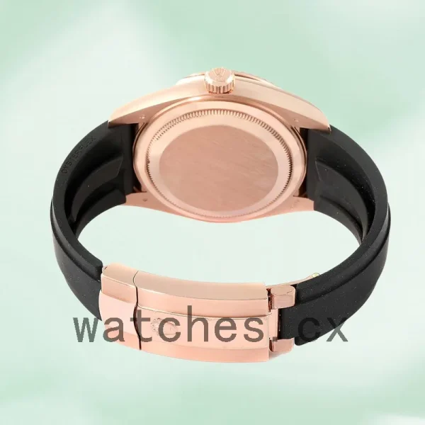 Rolex Sky-Dweller Men's 42mm m326235-0004 Rubber Band Rose Gold-tone - Image 4