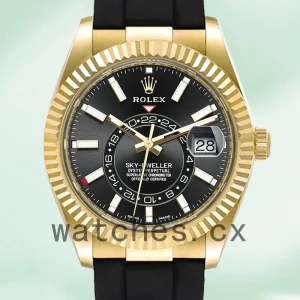 Rolex Sky-Dweller 42mm m326238-0009 Men's Rubber Band