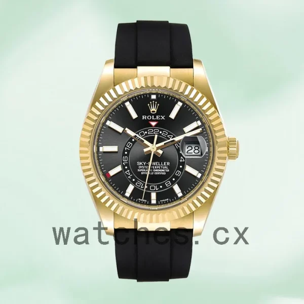 Rolex Sky-Dweller 42mm m326238-0009 Men's Rubber Band - Image 2