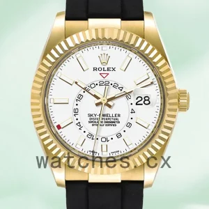 Rolex Sky-Dweller m326238-0006 42mm Men's Rubber Band