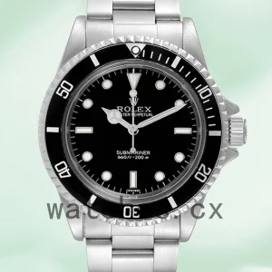 Rolex Submariner 5513 Men's 40mm Black Dial