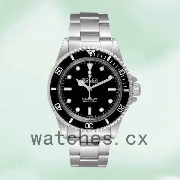 Rolex Submariner 5513 Men's 40mm Black Dial - Image 2