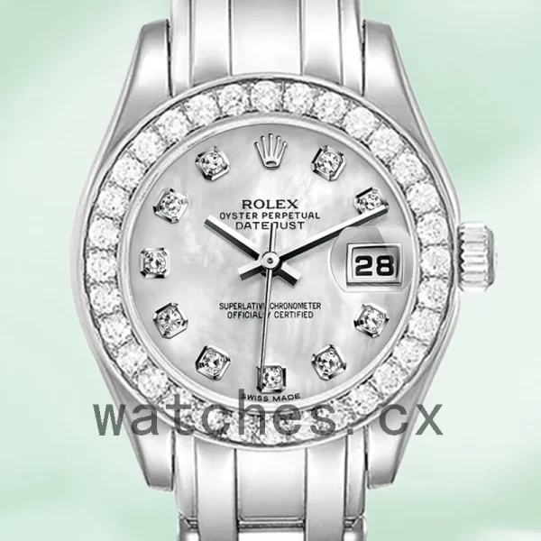 Rolex Pearlmaster m80299-0061 29mm Ladies Silver-tone Automatic
