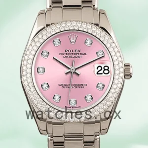 Rolex Pearlmaster Unisex 31mm 81339 Silver-tone