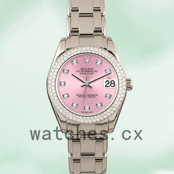 Rolex Pearlmaster Unisex 31mm 81339 Silver-tone - Image 2