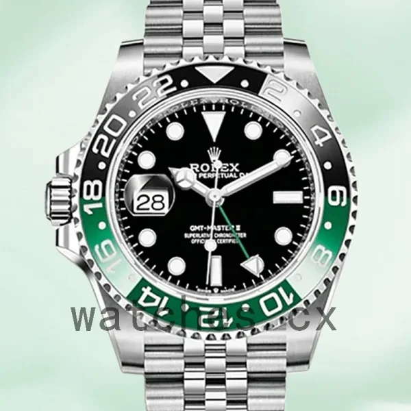 Rolex GMT-Master M126720VTNR-0002 Men's 40mm Silver-tone Jubilee Bracelet