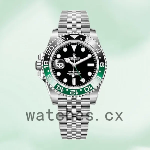 Rolex GMT-Master M126720VTNR-0002 Men's 40mm Silver-tone Jubilee Bracelet - Image 2