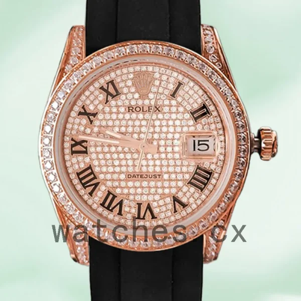 Rolex Datejust Men's 116200 40mm Rose Gold-tone