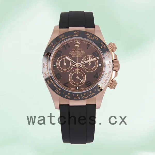 Rolex Daytona Men's 116515 40mm Rubber Band Brown Dial - Image 2