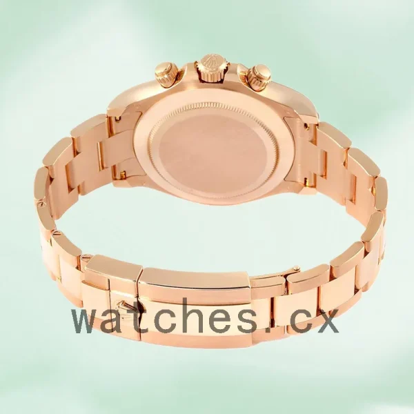Rolex Daytona 116568 40mm Men's Oyster Bracelet Rose Gold-tone - Image 4