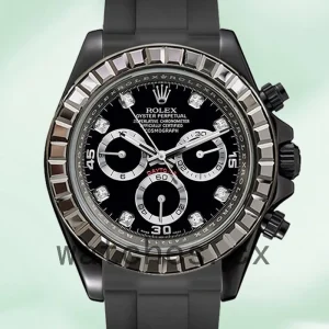 Rolex Daytona Men's 40mm 116589 Black Dial Black-tone