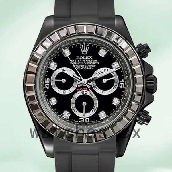 Rolex Daytona Men's 40mm 116589 Black Dial Black-tone