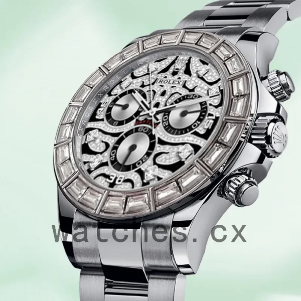 Rolex Daytona 40mm Men's 116589 Silver Dial - Image 3
